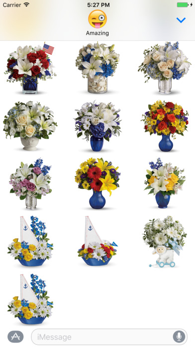 Blue Flowers Bouquets screenshot 4