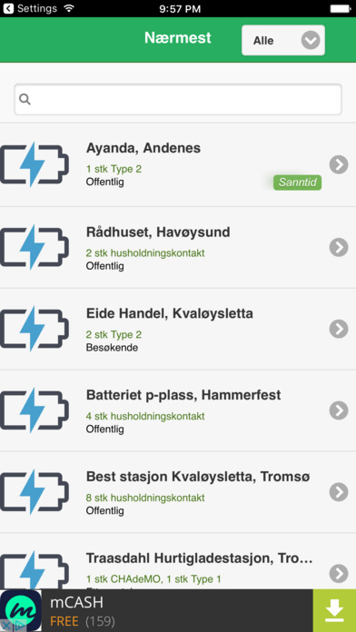 Ladestasjoner | Nordic Charge screenshot 4