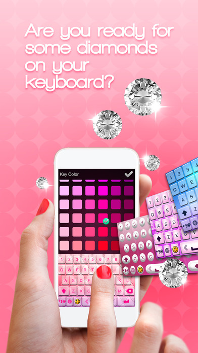 Pink Keyboard Themes: Pimp My Keyboards For iPhone screenshot 2