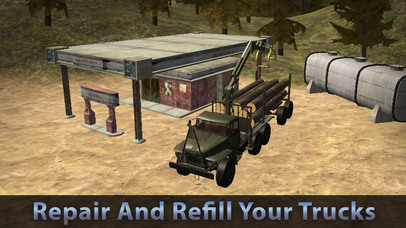 Offroad Cargo Truck Simulator 3D Full screenshot 4