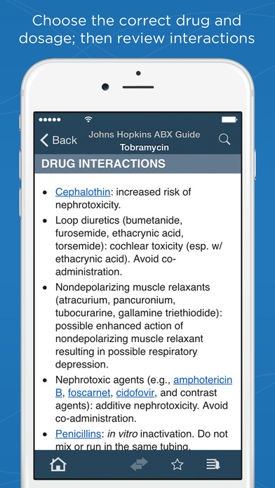 Johns Hopkins ABX Guide 2017 screenshot 3