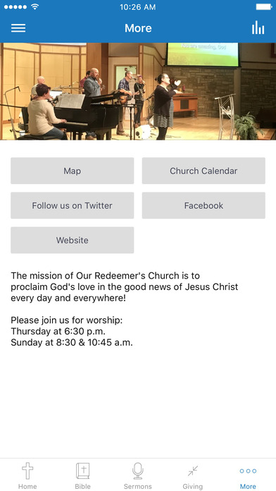 Our Redeemer's Church screenshot 3