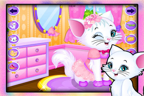 Cute Kitty - Dress Up screenshot 4