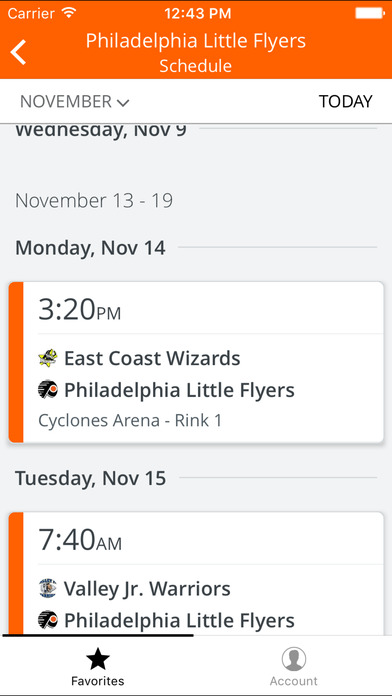 Philadelphia Little Flyers screenshot 4