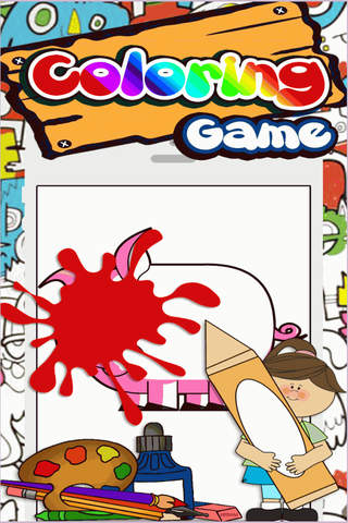Coloring Games Pig Version screenshot 2