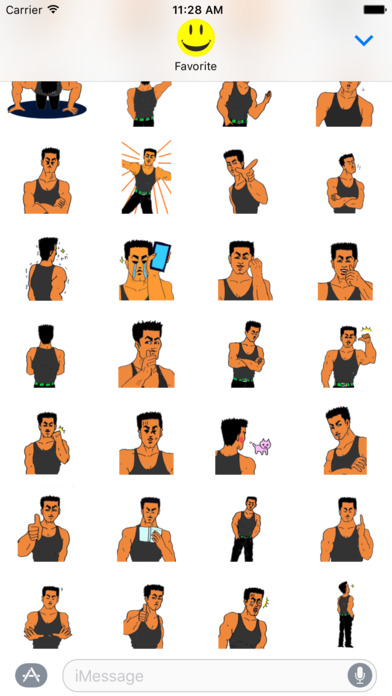 Muscled Story > Stickers! screenshot 3