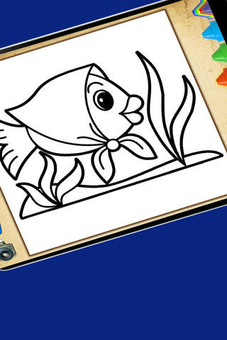 Coloring book - painting game for toddlers girls 1 screenshot 2