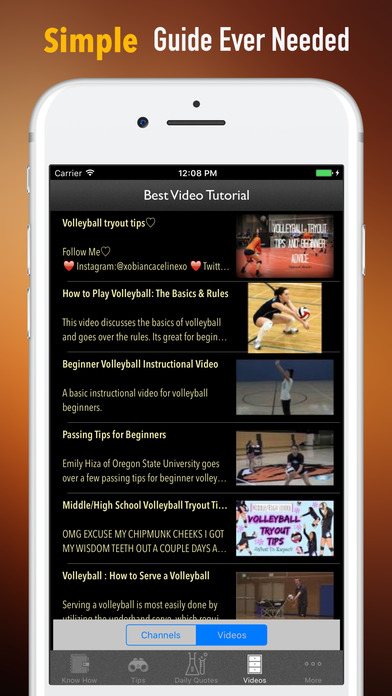 Volleyball Guide-Reference with Video Lessons screenshot 2