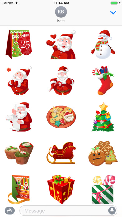 Merry Christmas elements pack #2 - Fx Sticker screenshot 2