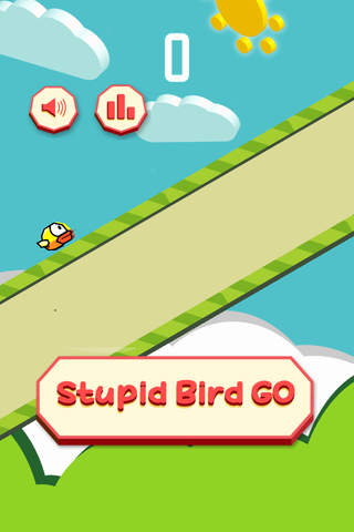 Stupid Bird GO - Top Bouncing Bird In Line screenshot 2