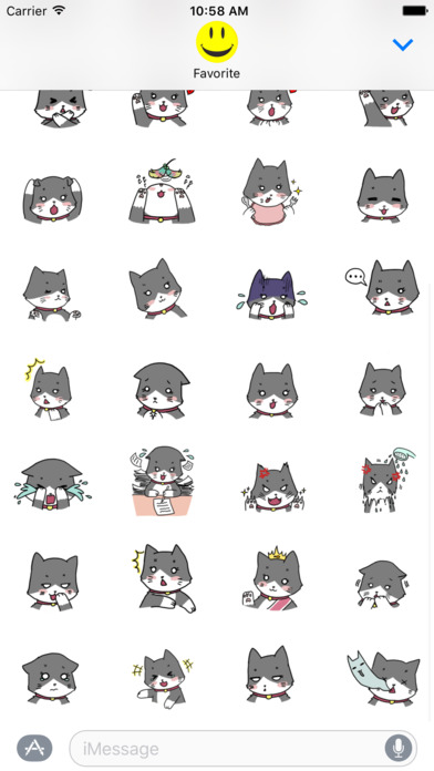 Cute Kitty - Funny Stickers! screenshot 3