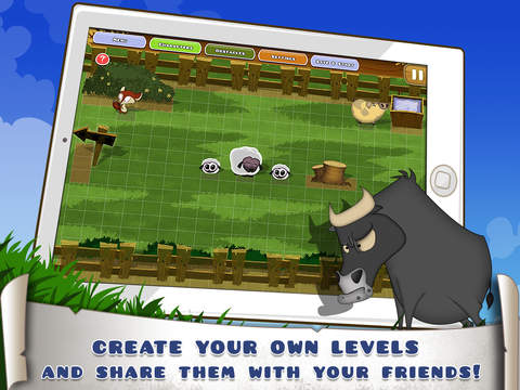 Hay Ewe - A sheep's farm puzzle adventure screenshot 3