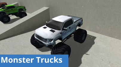 Monster Truck No Brake Racing screenshot 2