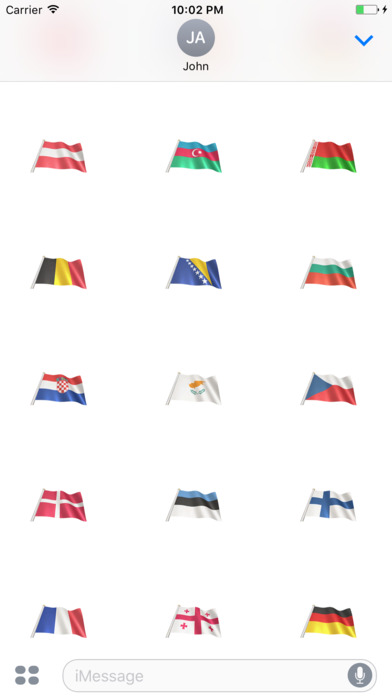 Euro Flags screenshot 3
