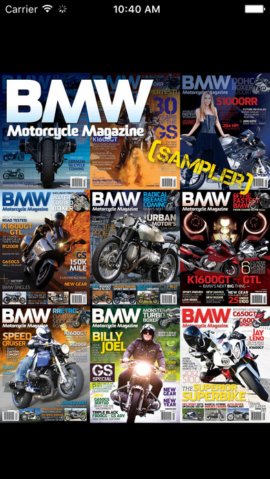BMW Motorcycle Magazine screenshot 2