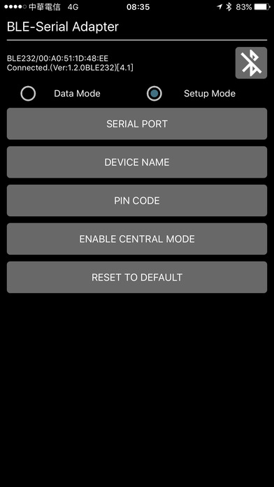 BLE to Serial Terminal screenshot 4