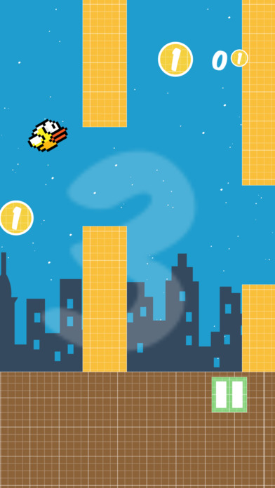 Flappy Blue Crush Bird screenshot 4