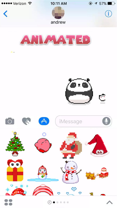 Merry Christmas sticker screenshot 3