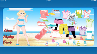 阳光沙滩少女 - 每天都爱玩 screenshot 2