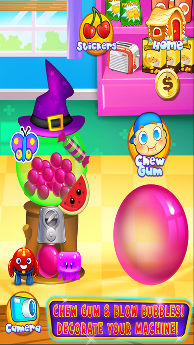 Chocolate Candy Bar Maker & Bubble Gum Kids FREE screenshot 4