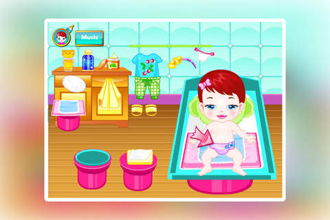 Baby Lulu Diaper Change - Infant Fantasy screenshot 2