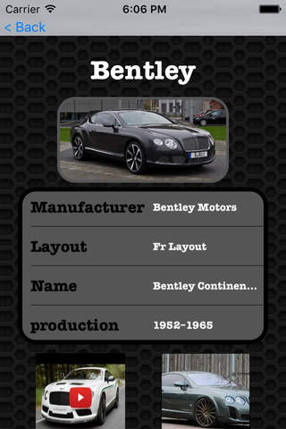 Bentley Continental Photos and Videos Magazine FREE screenshot 2
