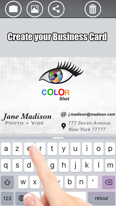 Business Card Maker - Design & Print Business Card screenshot 2