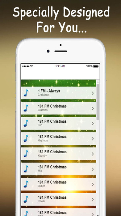 Christmas Music Stations Live. screenshot 3