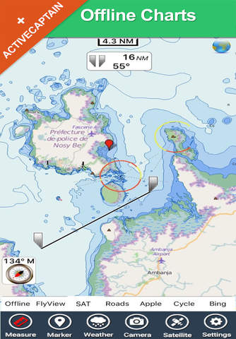 Madagaskar offline GPS charts Navigator screenshot 2