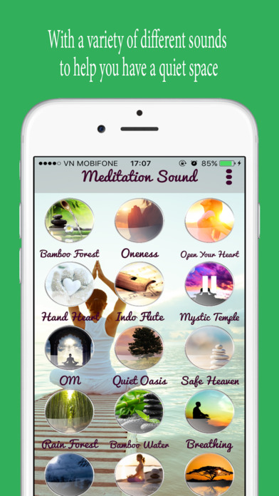 Meditation Sound - Yoga, Sleep, Relaxing, Stress screenshot 2