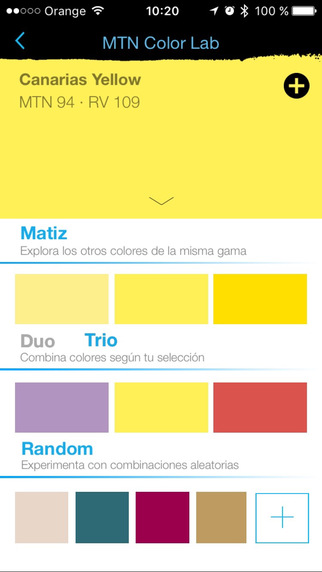 Captura de pantalla del iPhone 3