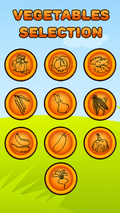 My First Vegetable Coloring Book - Veggie Learning screenshot 3
