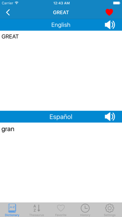 Spanish to English & English to Spanish Dictionary screenshot 4