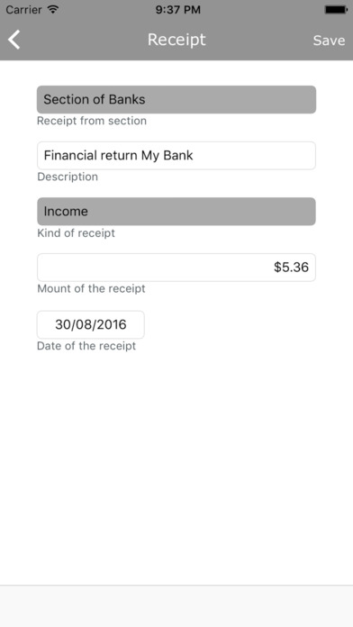 My Finance Controller Lite screenshot 3