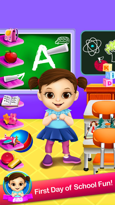 My Dina Doctor Spa Salon Kids Games screenshot 4
