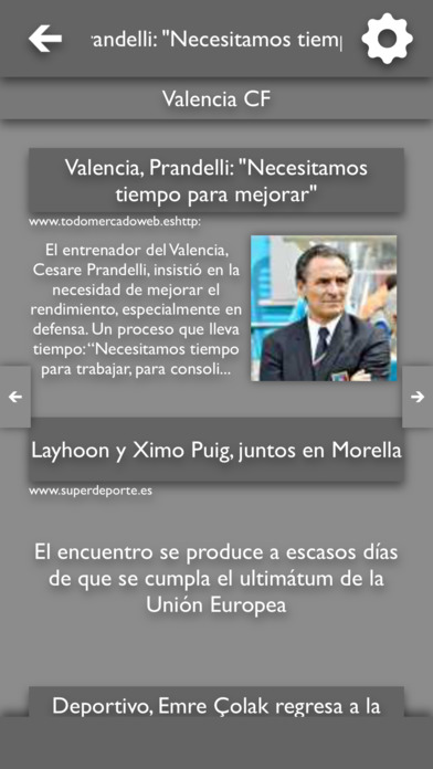 TLN - Todas Las Noticias del Valencia CF screenshot 3