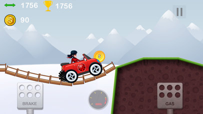 Chibi Hero Ladybug Of Miraculous Car Racing screenshot 2