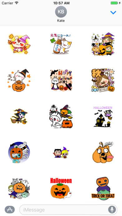 Halloween Special Stickers screenshot 2