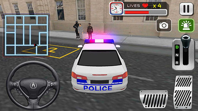 3D Police Car Driving Simulator Games screenshot 2
