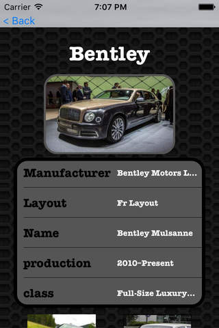 Bentley Mulsanne Premium Photos and Videos Magazine screenshot 2