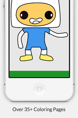 Coloring Book And Paint Adventure Time Edition For Kids screenshot 2