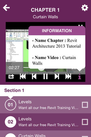 Course for Revit Architecture 2013 screenshot 4