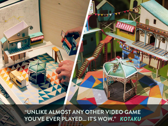 Screenshots of Lumino City for iPad