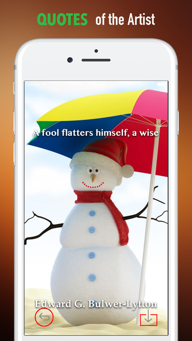 Snowman Wallpapers HD- Quotes and Art Pictures screenshot 4