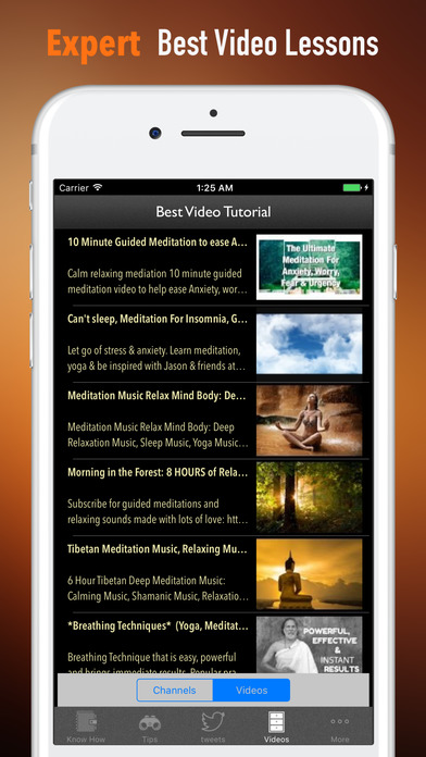 Meditation for Beginners-Relaxing Guide and Tips screenshot 3