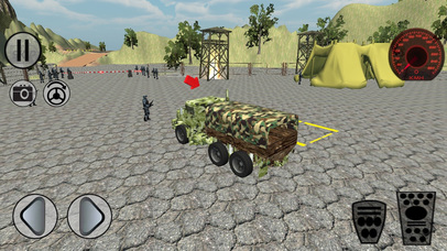 Army War Truck Driver 3D Pro screenshot 2