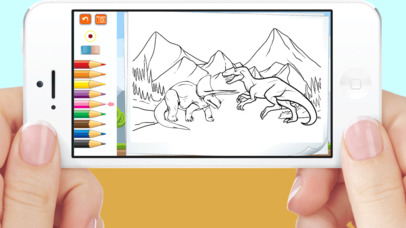 Dinosaurs Coloring Book Games For Kids screenshot 4
