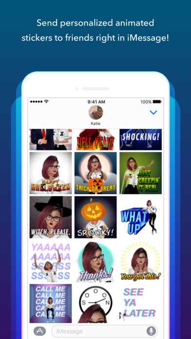 WithMoji – Create personal animated emoji screenshot 2