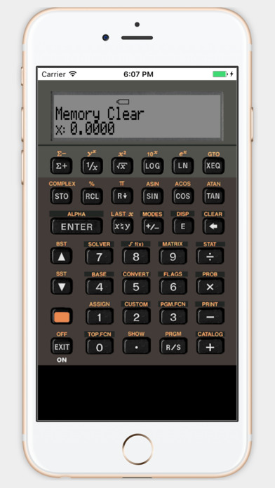 HP-42S Calculator screenshot 2
