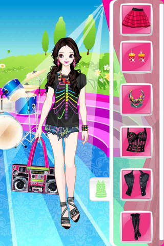 Fashion Star - Sweet Princess Doll Dress Up Salon, Girl Games screenshot 3